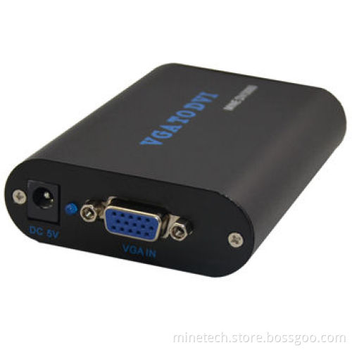 Professional VGA to DVI-D convertor, 5V DC power supply